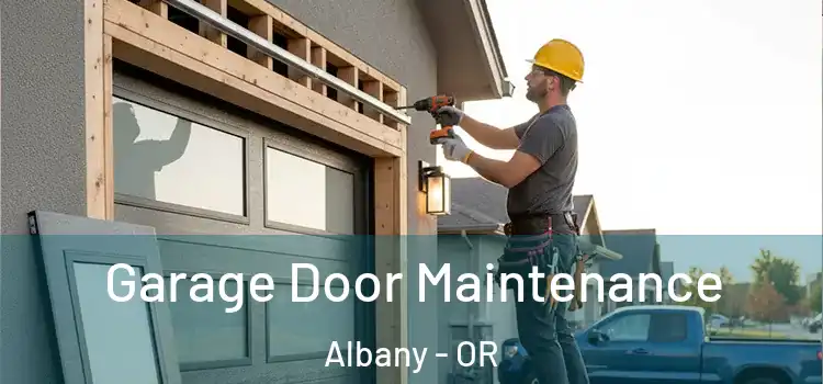 Garage Door Maintenance Albany - OR