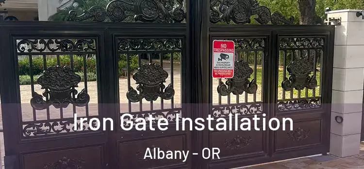 Iron Gate Installation Albany - OR